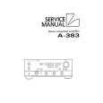 LUXMAN A-383 Service Manual cover photo