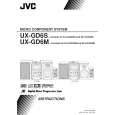 JVC UX-GD6DSUS Owner's Manual cover photo