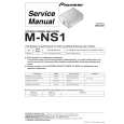PIONEER M-NS1 Service Manual cover photo