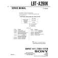 SONY LBT-A290K Service Manual cover photo