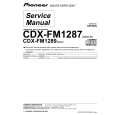 PIONEER CDX-FM1289 Service Manual cover photo