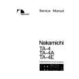 NAKAMICHI TA-4 Service Manual cover photo