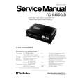 TECHNICS RS646DSD Service Manual cover photo