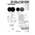 SONY XS-1028MK2 Service Manual cover photo