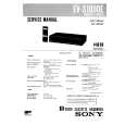 SONY EVS1000E Service Manual cover photo