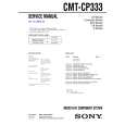 SONY CMTCP333 Service Manual cover photo