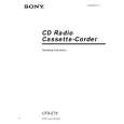 SONY CFD-E75 Owner's Manual cover photo