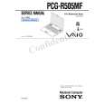 SONY PCGR505MF Service Manual cover photo