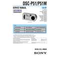 SONY DSCP51 Service Manual cover photo
