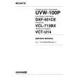 SONY VCT-U14 Service Manual cover photo