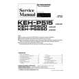 PIONEER KEHP515 Service Manual cover photo