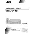 JVC HR-J640U(C) Owner's Manual cover photo