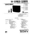 SONY KV-32XBR26 Service Manual cover photo