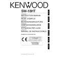 KENWOOD SW-18HT Owner's Manual cover photo