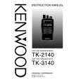KENWOOD TK-2140 Owner's Manual cover photo