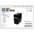 SONY VGCRA Service Manual cover photo