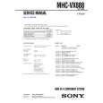 SONY MHCVX888 Service Manual cover photo