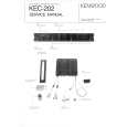 KENWOOD KEC202 Service Manual cover photo
