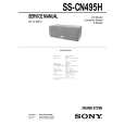 SONY SSCN495H Service Manual cover photo