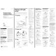 SONY D-E561 Owner's Manual cover photo