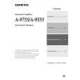 ONKYO A9555 Owner's Manual cover photo