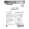SONY TCRX60ES Service Manual cover photo