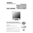 HITACHI CML175SXW2 Owner's Manual cover photo