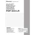 PIONEER PDP-S44-LR/XZC/WL5 Owner's Manual cover photo