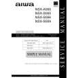 AIWA NSXS555 new Service Manual cover photo