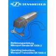 SENNHEISER SK 1008-3 Owner's Manual cover photo