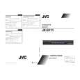 JVC JX-S111-S-J Owner's Manual cover photo