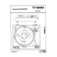 MARANTZ TT-4000 Service Manual cover photo