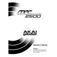 AKAI MPC2500 Owner's Manual cover photo