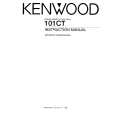 KENWOOD 101CT Owner's Manual cover photo