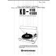 KENWOOD KD4100 Owner's Manual cover photo