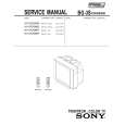 SONY KVXF25M67 Service Manual cover photo