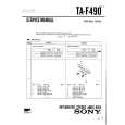 SONY TAF470C Service Manual cover photo