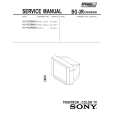 SONY KVXG29M30 Service Manual cover photo
