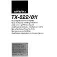 ONKYO TX-811 Owner's Manual cover photo