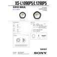 SONY XSL1090P5 Service Manual cover photo