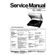 TECHNICS SL-1900 Service Manual cover photo