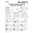 SONY SU46WT5 Owner's Manual cover photo