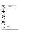 KENWOOD X-322 Owner's Manual cover photo