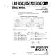 SONY LBT-D507 Service Manual cover photo