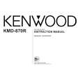 KENWOOD KMD-870R Owner's Manual cover photo