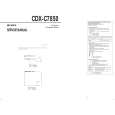 SONY CDXC7850 Service Manual cover photo