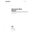 SONY CDP-CX335 Owner's Manual cover photo