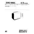 SONY KVA2133B Service Manual cover photo