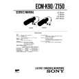 SONY ECMK90 Service Manual cover photo