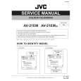 JVC AV21EM Service Manual cover photo